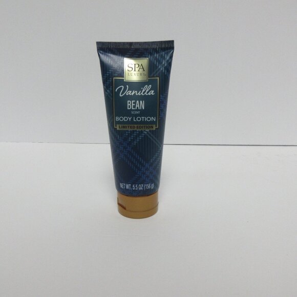 Spa Luxury Vanilla Bean Scent Body Lotion 5.5oz Limited Edition-NEW - Picture 3 of 3